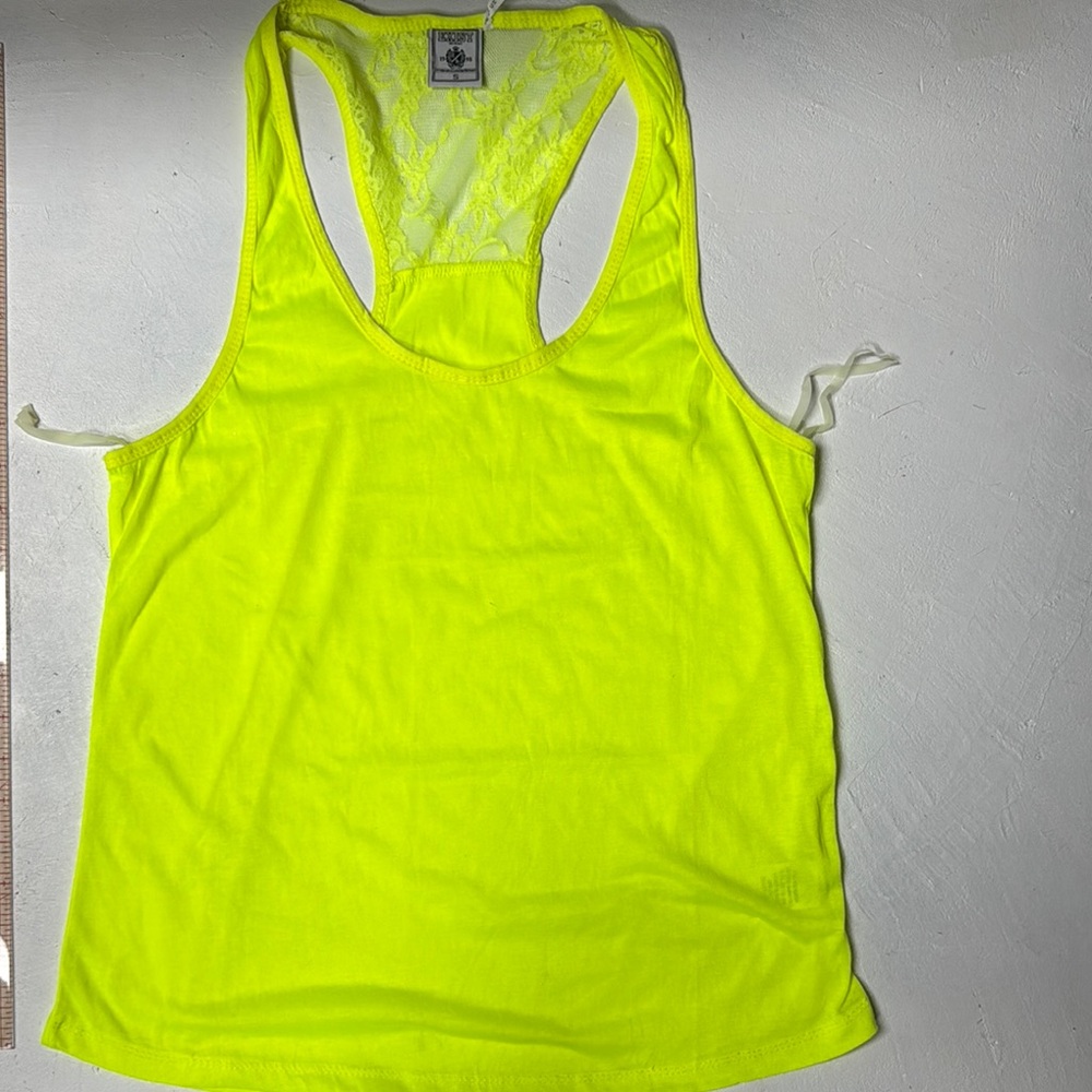 Neon Yellow Women's Tank Top